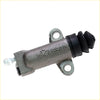 Gray metallic clutch slave cylinder with black rubber boot stamped cassab for nissan datsun ute 620 720 521 b110 b310