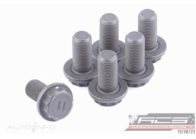 ClutchPro Flywheel Bolt Set 10x1.0x20.6 73Nm (6Pk) FWBHD11