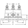 Cole Hersee Solenoid Motor Reversing 24V (Box of 1)