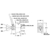 Cole Hersee Toggle Switch Dpdt On/Off/On Blade Terminals