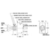 Cole Hersee Toggle Switch MOM On/Off/MOM On Dpdt Rated