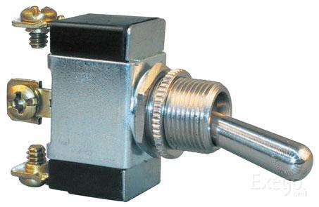 Cole Hersee Toggle Switch Spdt On/On Screw Terminals