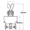 Cole Hersee Toggle Switch Spdt On/On Screw Terminals