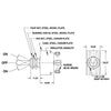 Cole Hersee Toggle Switch Dpdt On/Off/On Screw Terminals
