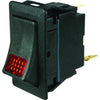 Cole Hersee Rocker Switch On/Off Spst Red Illuminated