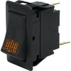 Cole Hersee Rocker Switch On/Off Spst Amber Illum Rated