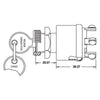Cole Hersee HD Ignition Switch Acc/Off/Ign Acc/Ign 12V