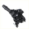 Black plastic car steering wheel switch assembly with integrated turn signal and headlight controls for toyota hilux ggn15 ggn25