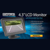 Rear View Reverse 4.3" Monitor Pedestal Mount - 91CMDS43S