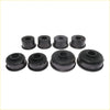 Set of black rubber bushings for complete cabin mounting for toyota hilux n30 ln40 rn42 rn46 1978-1983 suspension