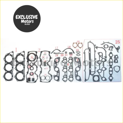 Complete Engine Gasket Set for Nissan 2.0L VG20DE - Gaskets