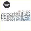 Black rubber gasket set with numbered parts for complete engine assembly on nissan 2.0l vg20de engine