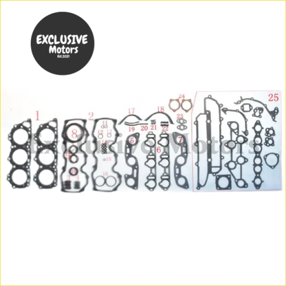 Complete Engine Gasket Set for Nissan 2.0L VG20DE - Gaskets
