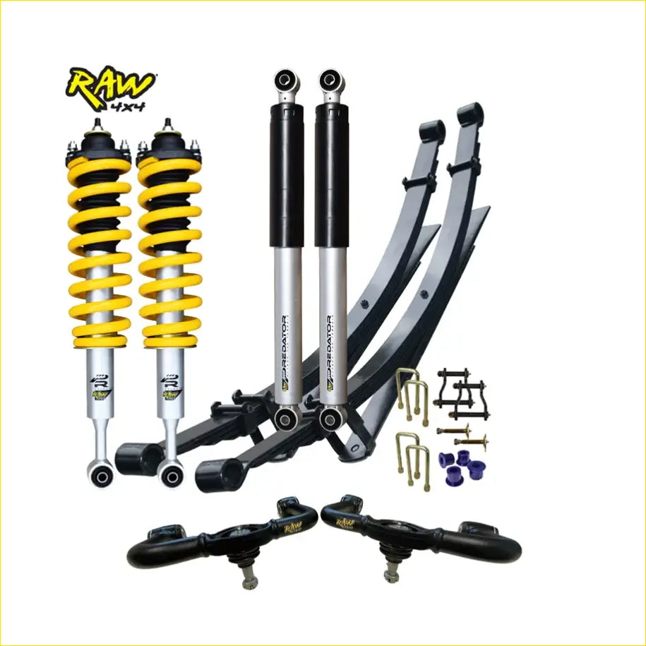 Complete Lift Kit Bundle - Toyota Hilux N80 (REVO) (2015 on) - Raw
