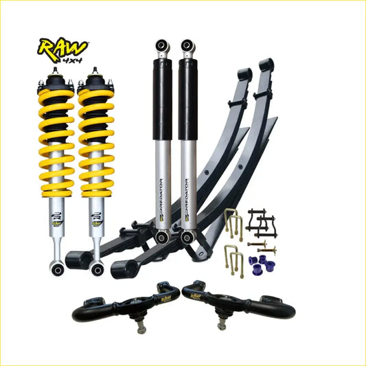 Complete Lift Kit Bundle - Toyota Hilux N80 (REVO) (2015 on) - Raw