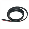 Black rubber weather stripping seal with red adhesive backing for complete weatherstrip set toyota hilux single cab 2004-2015