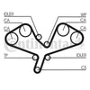 Contitech Timing Belt CT1068K2
