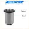 Control arm suspension bushing for toyota deliboy cxc10 kxc10 with silver metal and black rubber parts