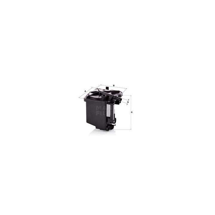 Mann Fuel Filter WK 939/2 Z