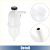 Transparent plastic coolant radiator reservoir tank with black cap and mounting bracket for Toyota Hilux Vigo 2005-2015