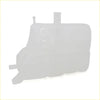 Translucent white plastic coolant reservoir tank with two vertical caps and mounting bracket for mazda bt50 pro 2011-2020