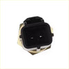 Black and silver automotive engine coolant temp sensor with rectangular connector for mitsubishi triton ml mn 08-15