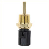 Gold-colored brass coolant temp sensor with black plastic connector suitable for mitsubishi triton ml mn 08-15