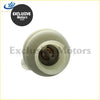 Off-white plastic car bulb socket with metallic contact for coolant thermostat on land rover discovery 1998 back view
