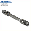 Gray metallic coupling intermediate shaft universal joint with machined steel and stamped oe number for toyota prius 2010-2015