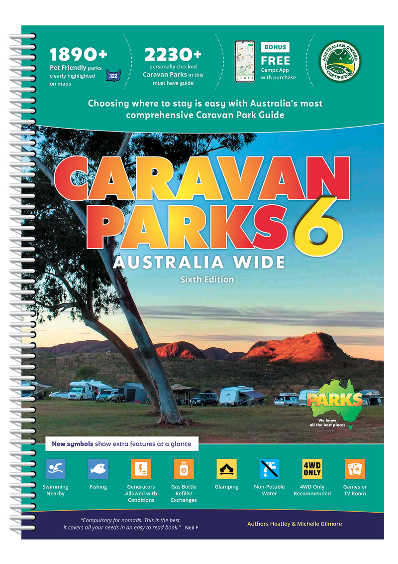Hema Maps Caravan Parks Australia Wide Ed 6 9780994532749