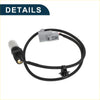 Black coiled crankshaft position sensor cable with gray plastic connector and metal head for Toyota Hilux diesel engines