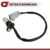 Crankshaft position sensor for toyota land cruiser vdj76 vdj78 with black wire gray plastic connector and metal sensor head