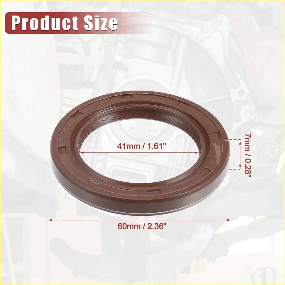 Crankshaft Seal for Toyota Avalon 2005-2018 - Durable Rubber - Engine