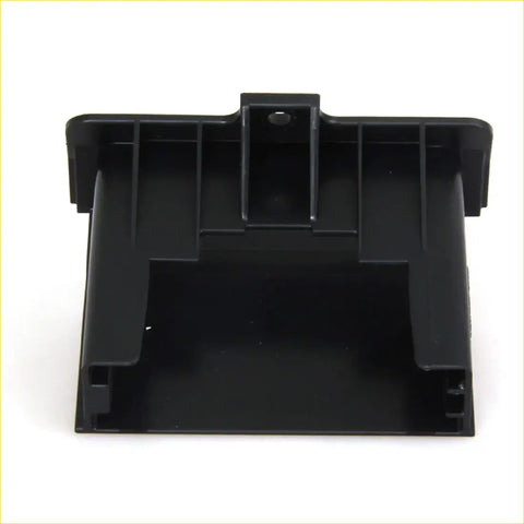 Black plastic cup holder bracket with molded compartments and central hole for toyota hilux 2004-2016 interior storage