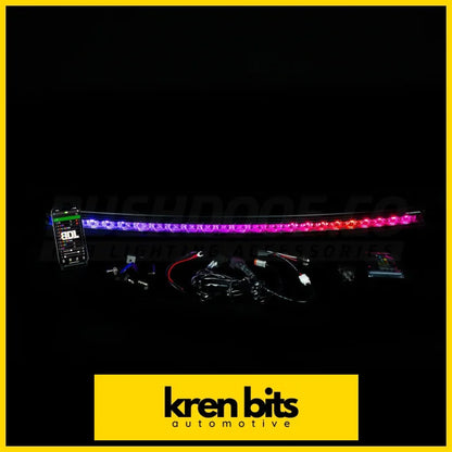 Curved 50’’ Rgb Colour Chasing Light Bar