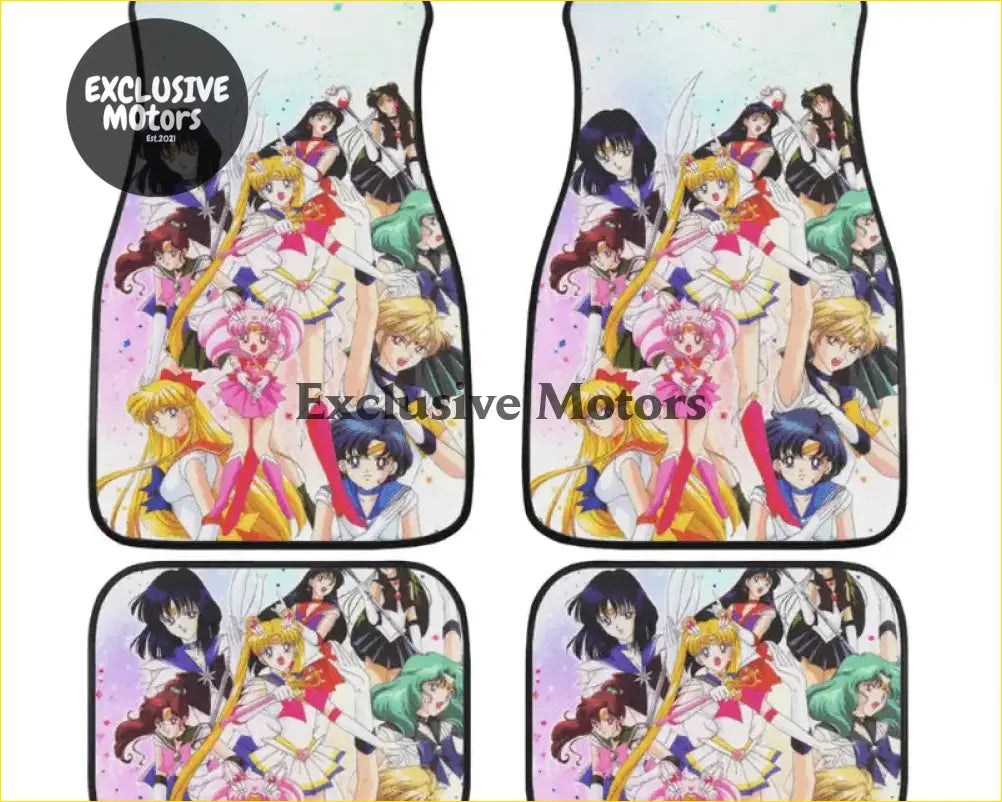 Custom Anime Sailor Moon Floor Mats - Interior Accessories