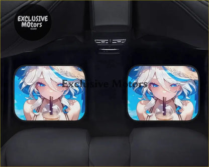 Custom Anime Waifu Floor Mats - Interior Accessories