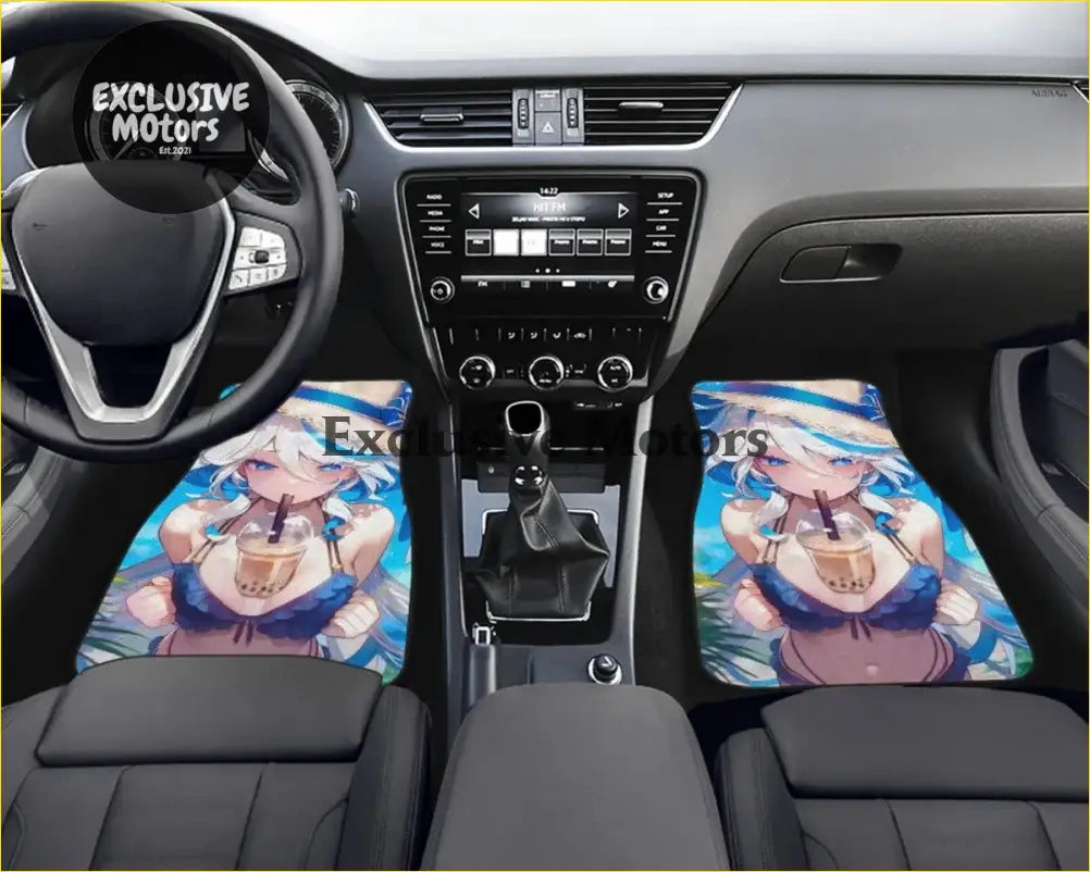 Custom Anime Waifu Floor Mats - Interior Accessories