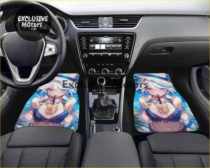 Custom Anime Waifu Floor Mats - Interior Accessories