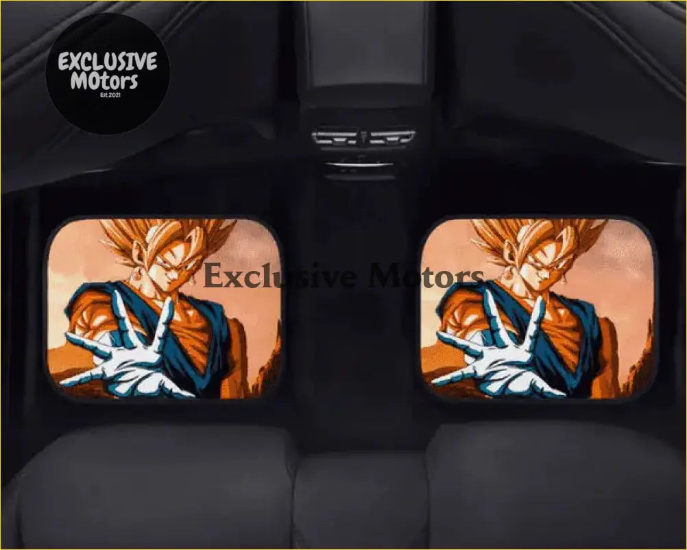 Custom Ball Z Gohan Floor Mats - Interior Accessories