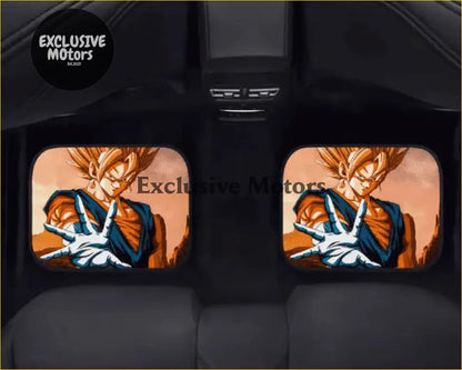 Custom Ball Z Gohan Floor Mats - Interior Accessories