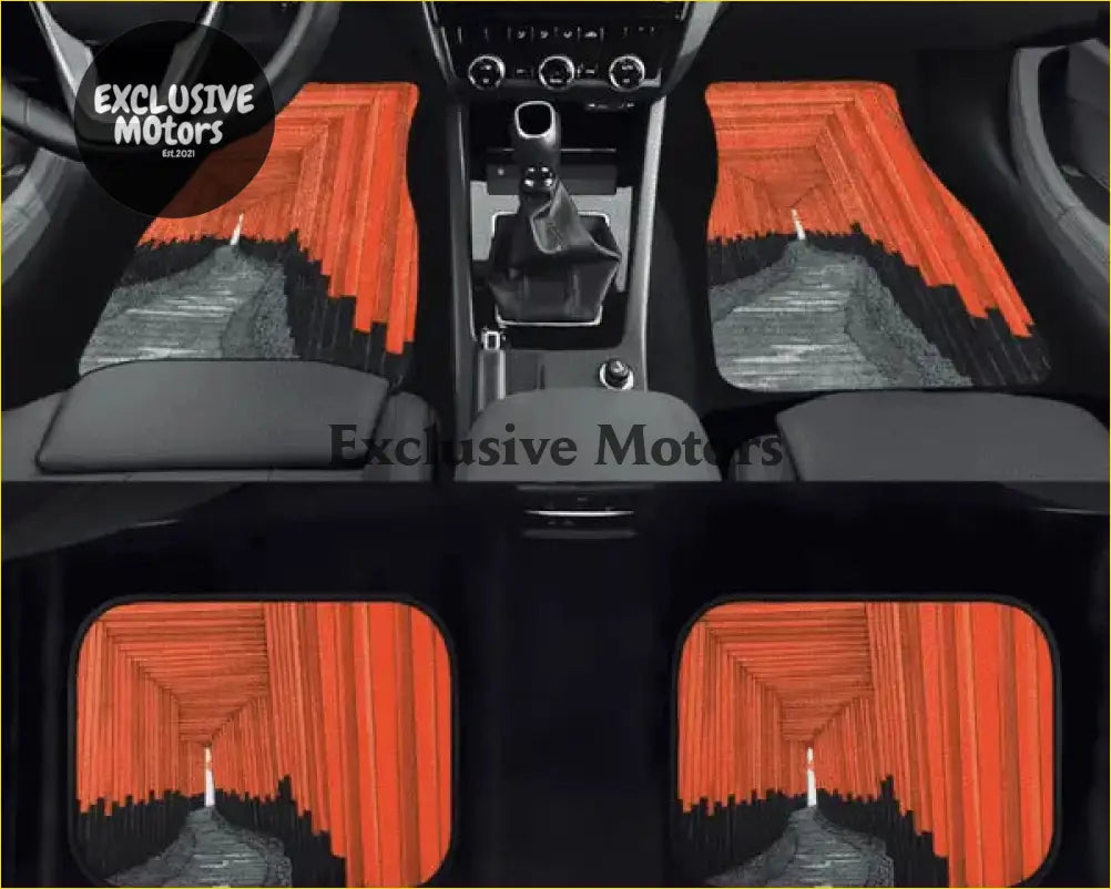Custom Fushimi Inari Floor Mats - Interior Accessories
