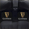 Custom guinness floor mats black car mats with gold harp logo and white lettering perfect for any vehicle interior