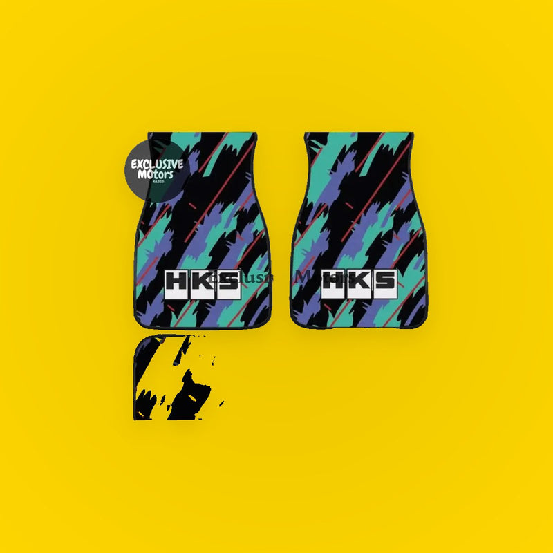 Custom HKS Universal Floor Mats Pair