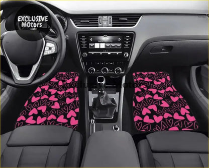 Custom Love Hearts Floor Mats - Interior Accessories