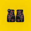 Custom Red Cherry Blossom Floor Mats