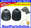 Black rubber cv axle boot kit with metal clamps and packaging for isuzu rodeo 4wd 1992–1995