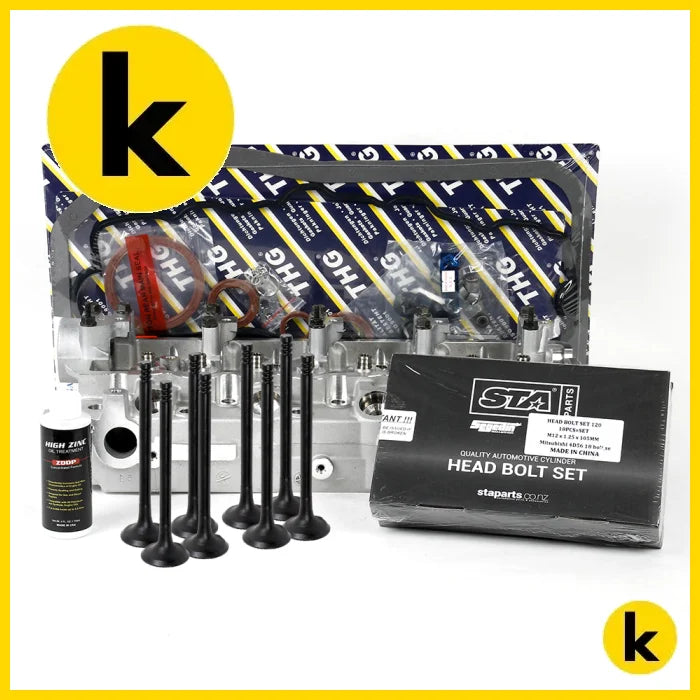 Cylinder head kit combo Mitsubishi 4D5556T small injector 2