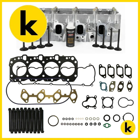 Cylinder Head Kit Combo Toyota 1KZ-TE short valve 103.5mm in