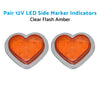 Heart 12V LED Side Marker Indicators (Pair) to suit Universal — image 2